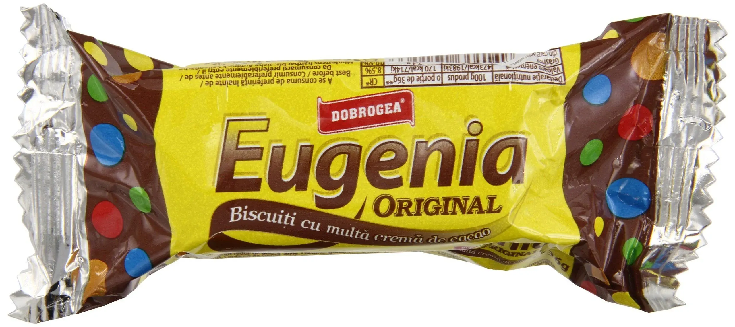 Eugenia Cocoa Cream Cookies ( Original ) - Box of 24 pcs