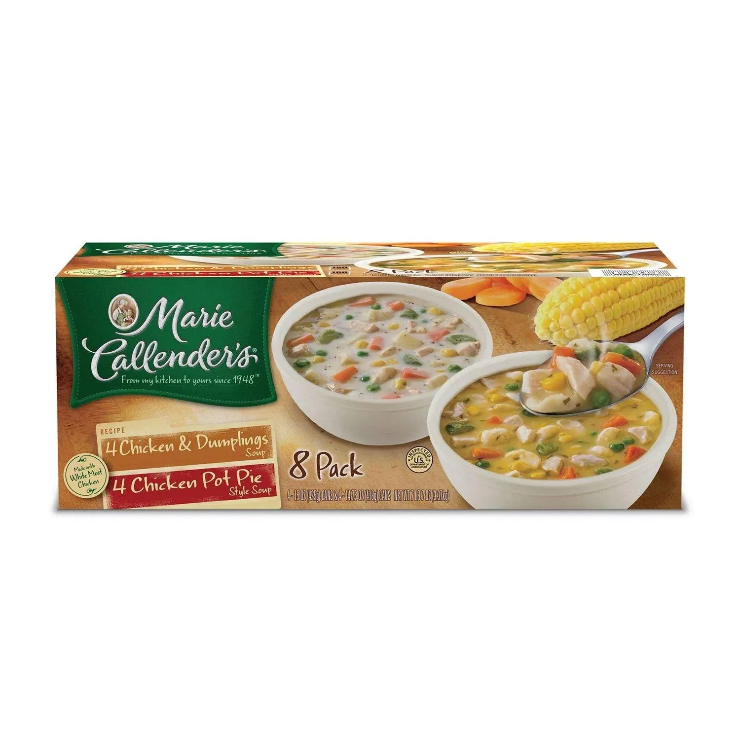 Marie Callender?Chicken Variety Soup 8 Pack