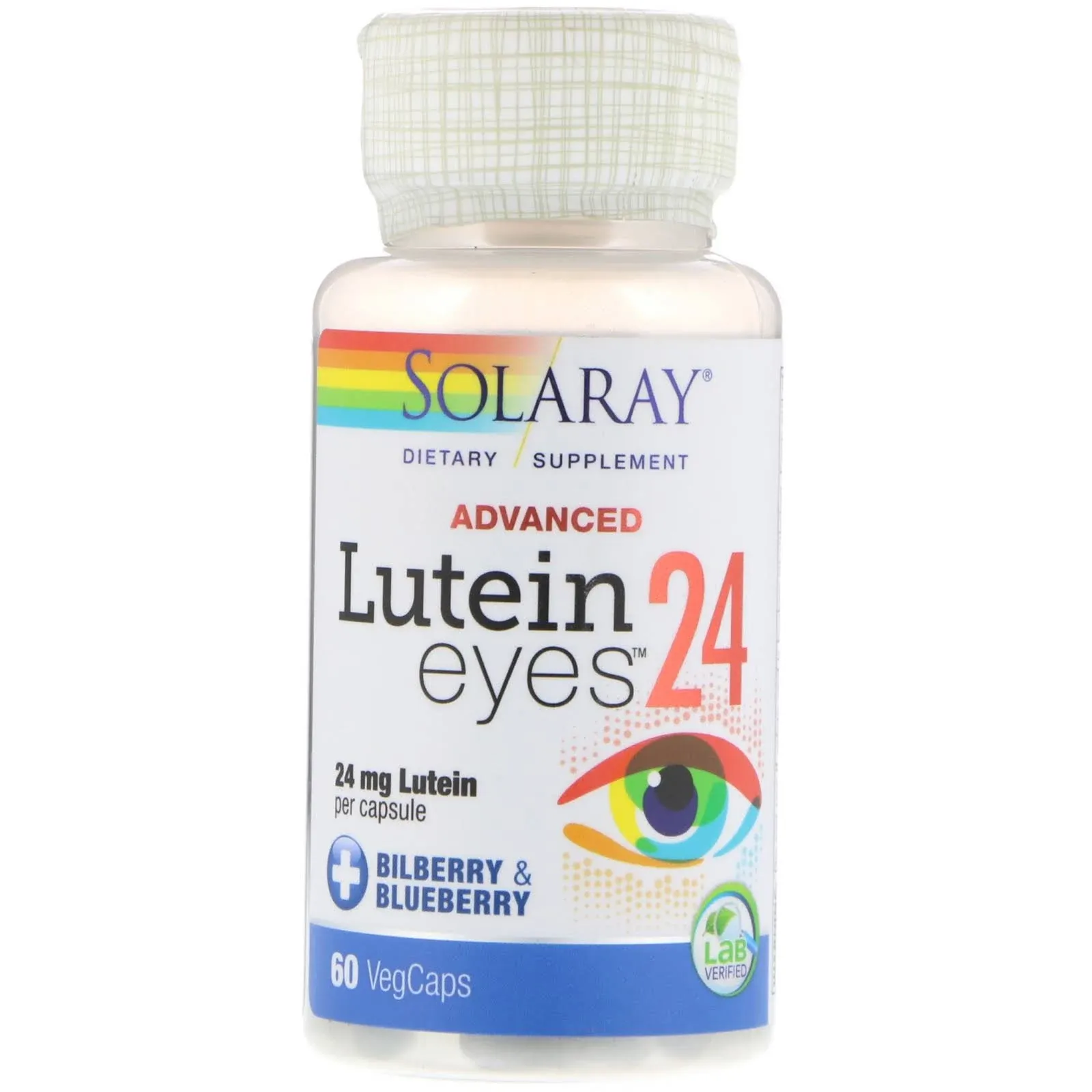 Solaray Lutein Eyes Advanced 24 mg 60