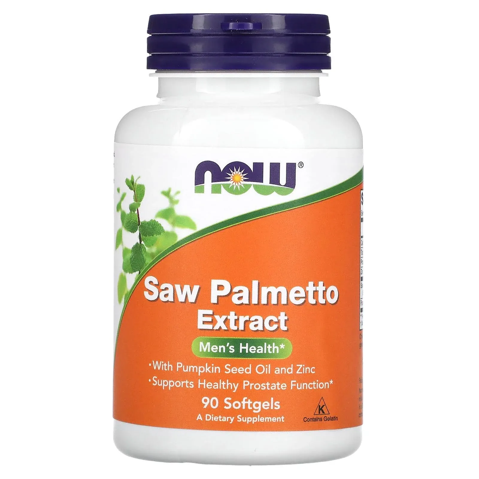 Now Foods Saw Palmetto Extract - 90 Softgels