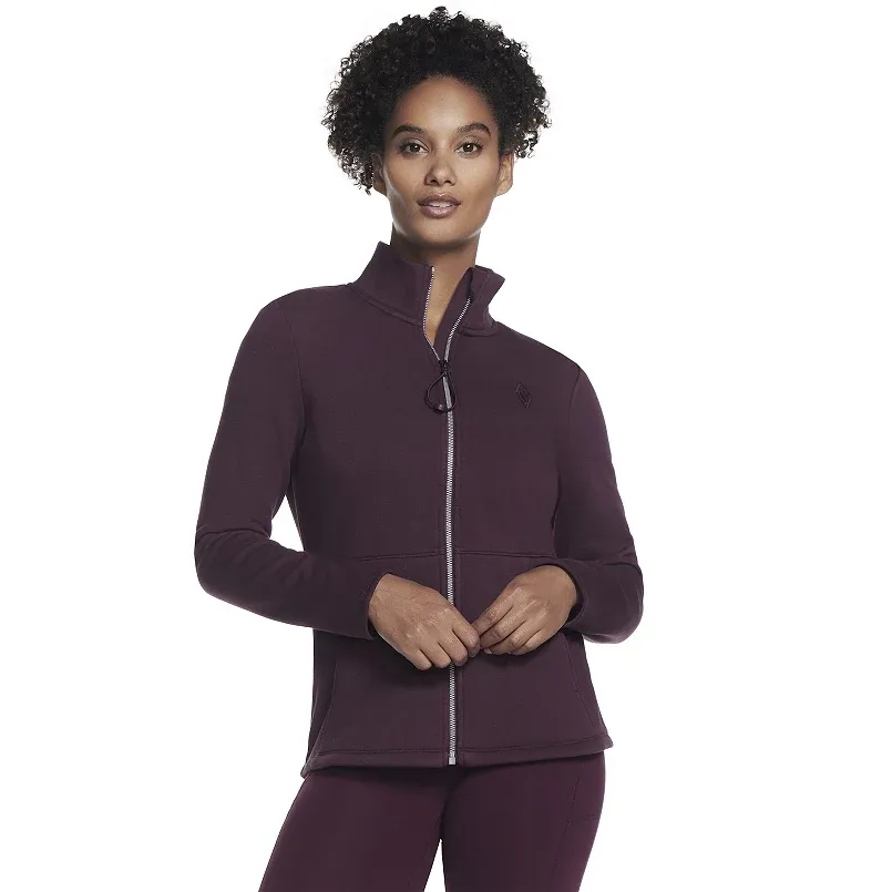 Women's Skechers® GOLounge Essential Mockneck GOSnuggle Jacket