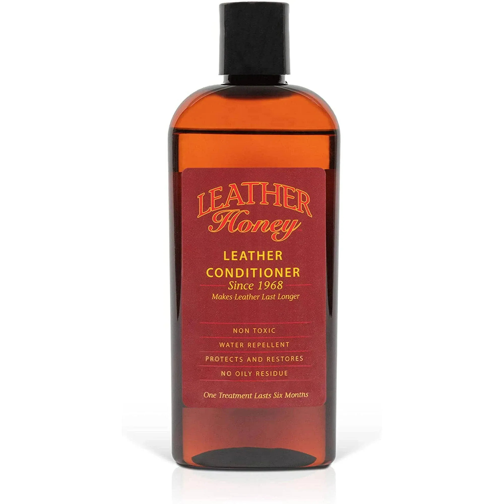 Leather Honey Leather Conditioner, Best Leather Conditioner Since 1968. for use on Leather Apparel, Furniture, Auto Interiors, Shoes, Bags and Accessories. Non-Toxic and Made in The USA!