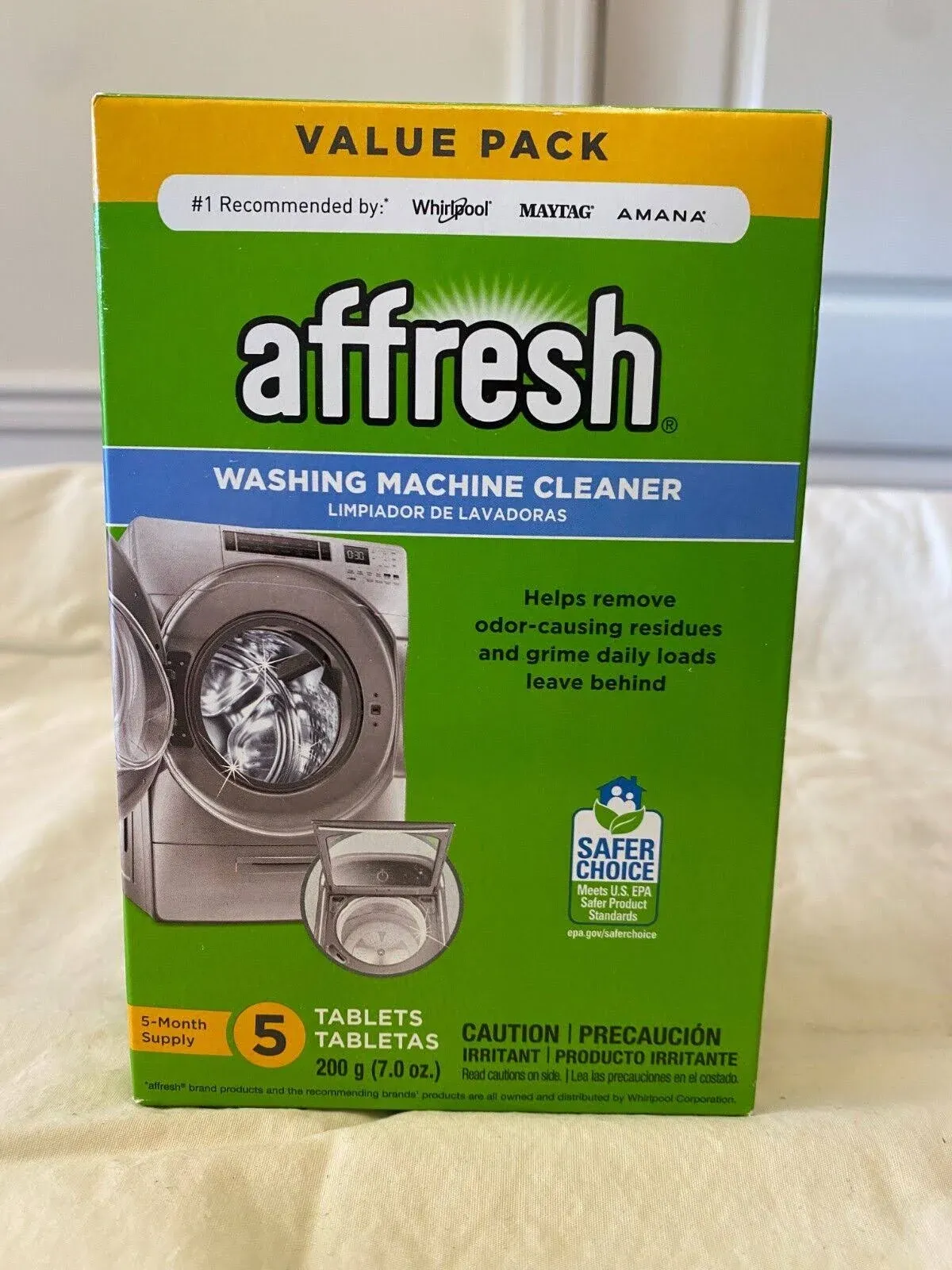 Affresh W10549846 Washing Machine Cleaner 5 Tablets