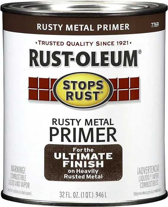 Rust-Oleum Rusty Metal Primer - 1 qt