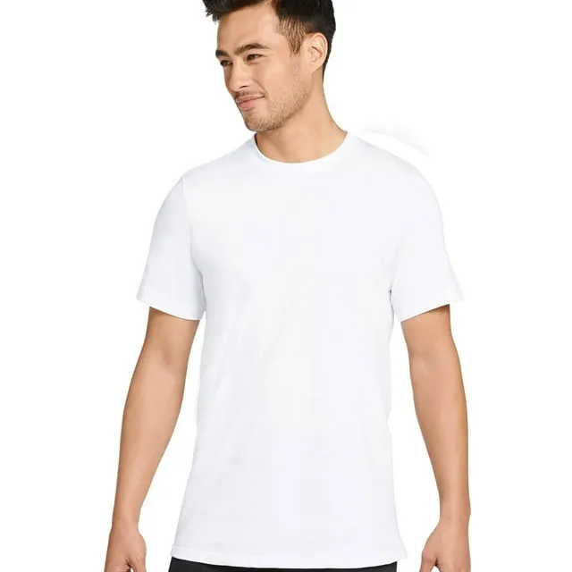 Jockey Men's Made in America 100% Cotton Crew Neck T-Shirt 2-Pack