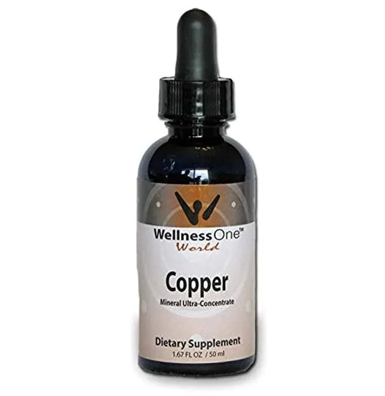 Copper - Best Liquid Ionic Mineral Supplement - (100 Days at 2mg per 10 Drops) 1