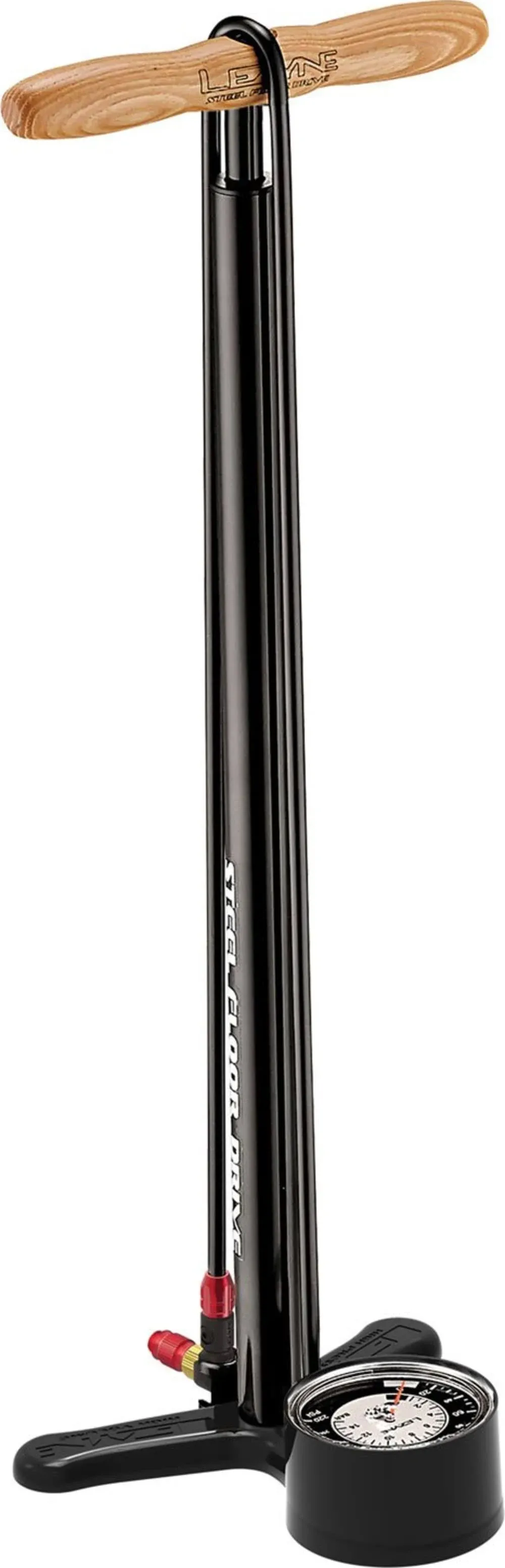 Lezyne Steel Floor Drive Pump - Black