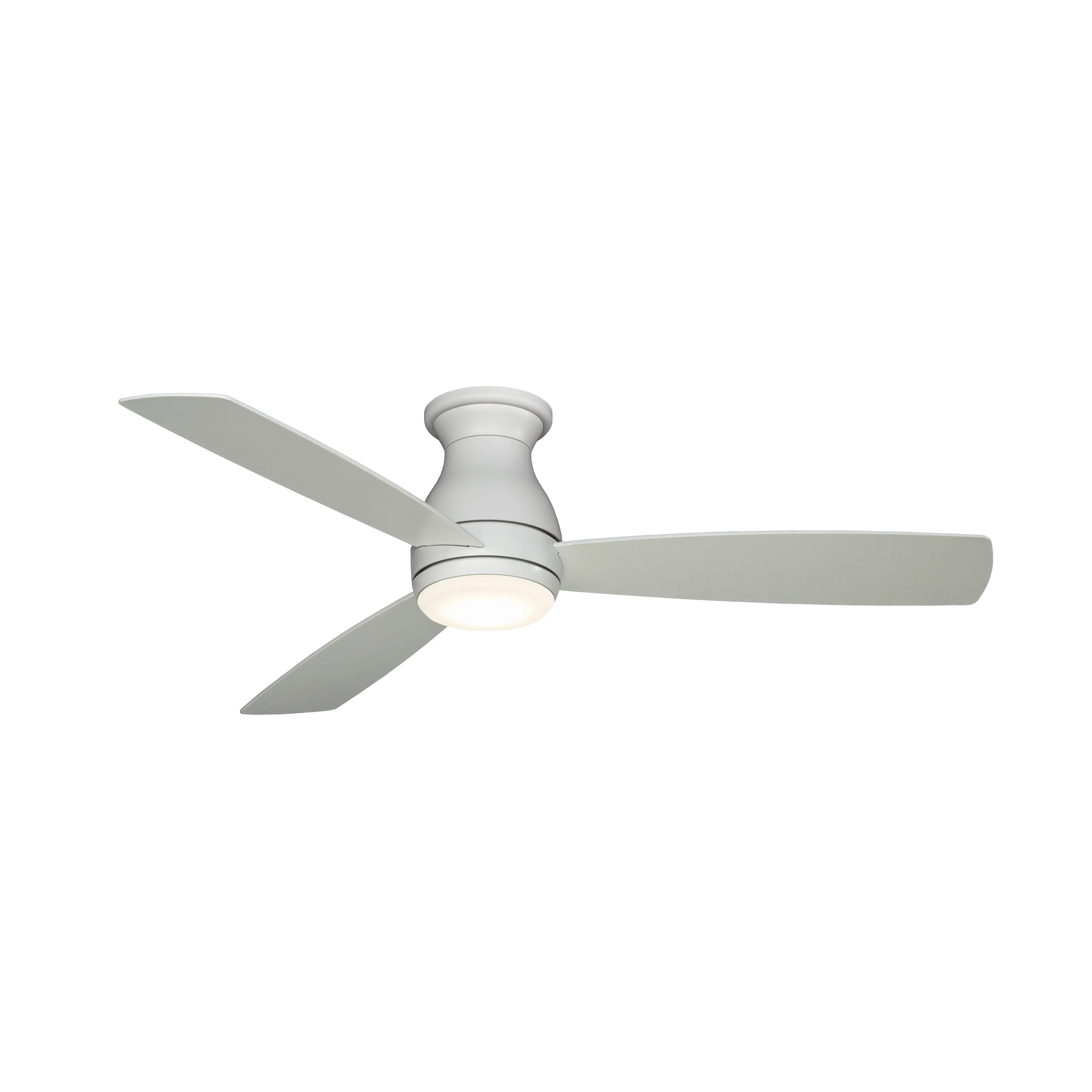 Fanimation Hugh Ceiling Fan Matte White / 52"