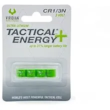 Viridian 1/3N Lithium Battery 4 Pack