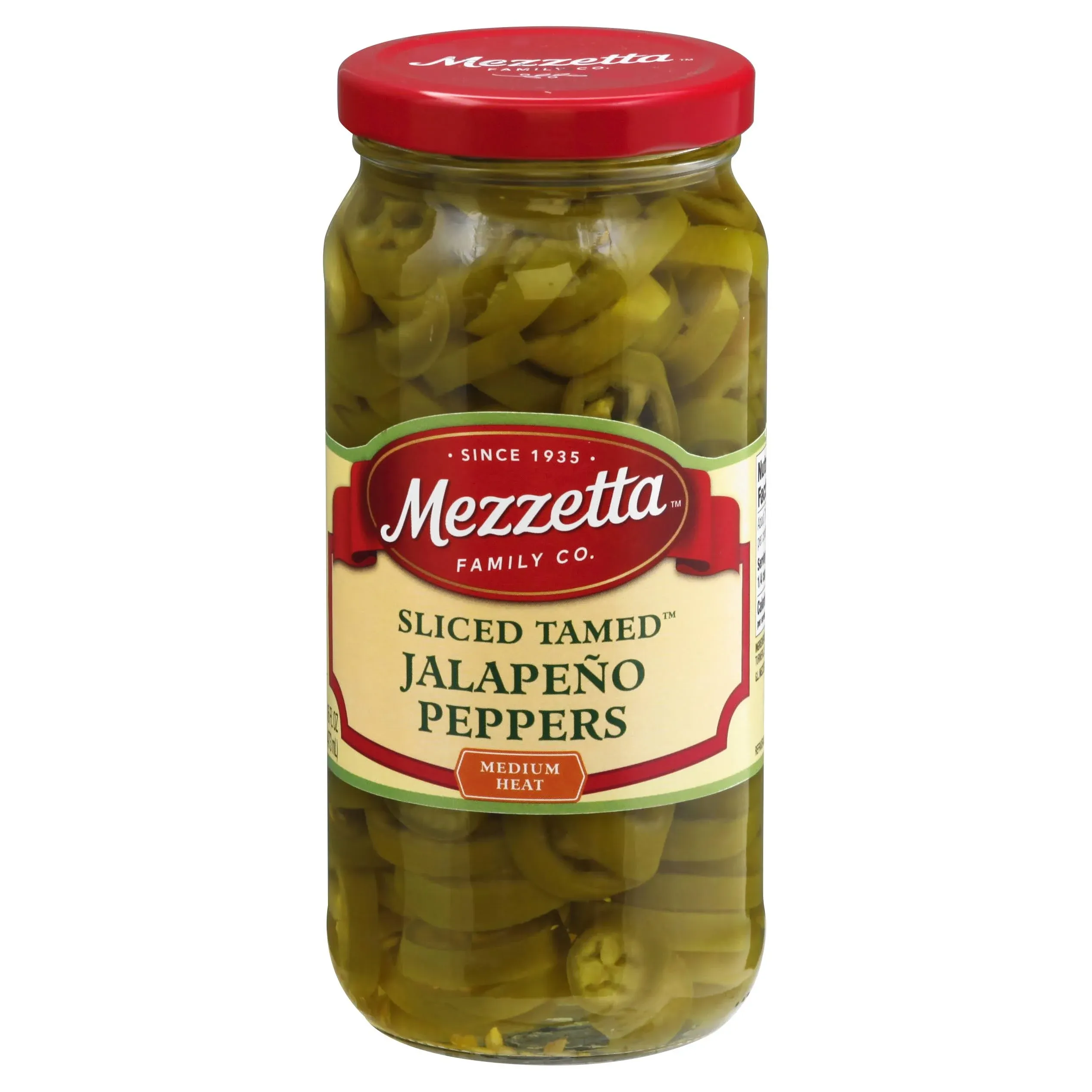 Mezzetta Tamed Peppers Jalapeno Deli-Sliced Tamed (2.08 lbs)