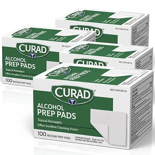 Curad Alcohol Prep Pads