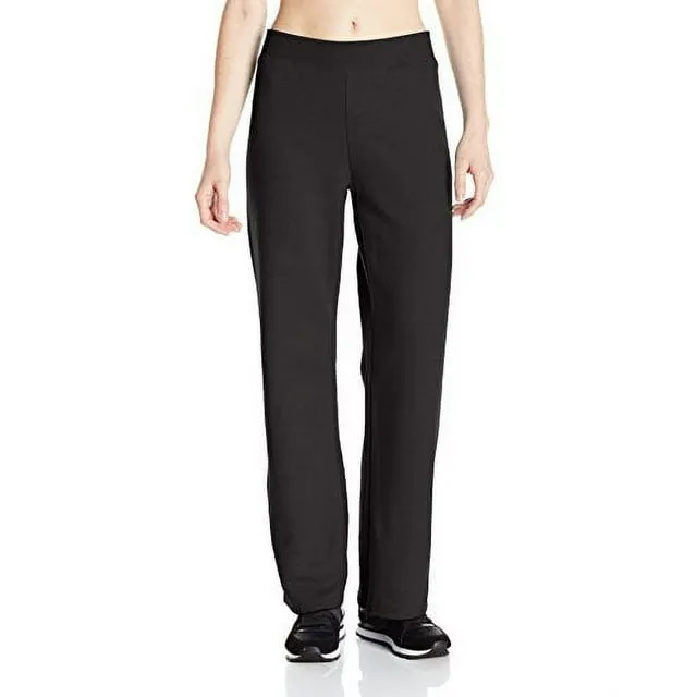 Hanes ComfortSoft EcoSmart Women's Open Bottom Fleece Sweatpants, Sizes S-XXL and Petite