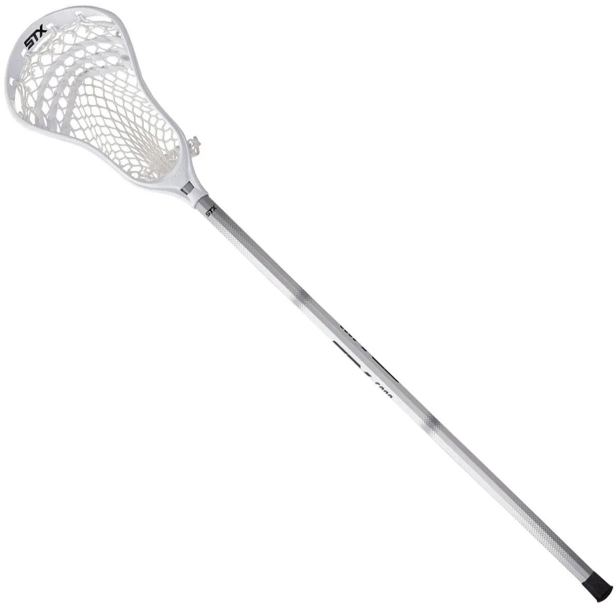 STX Lacrosse Stallion 200 Boys Complete Stick with Mesh Pocket, Attack/Midfielder