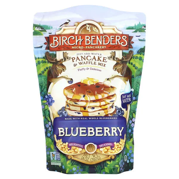 Birch Benders Blueberry Pancake & Waffle Mix,14 oz