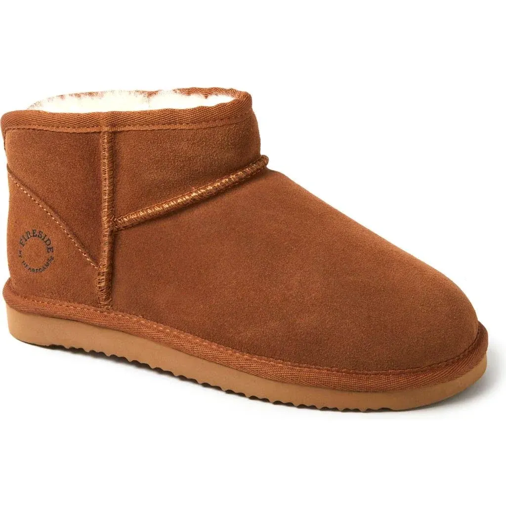 "Women's Riverland Genuine Shearling Micro Bootie"