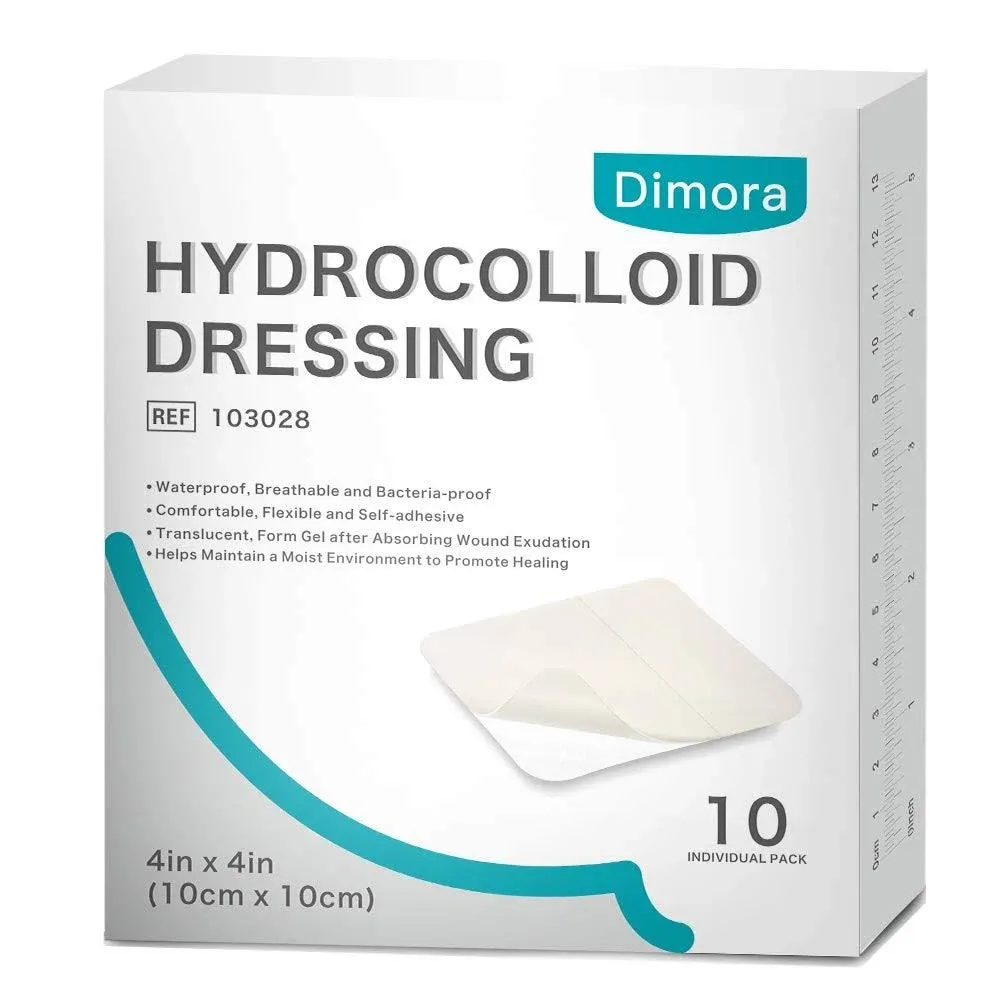 Dimora Hydrocolloid Wound Dressing Extra Large Hydrocolloid Patches fo