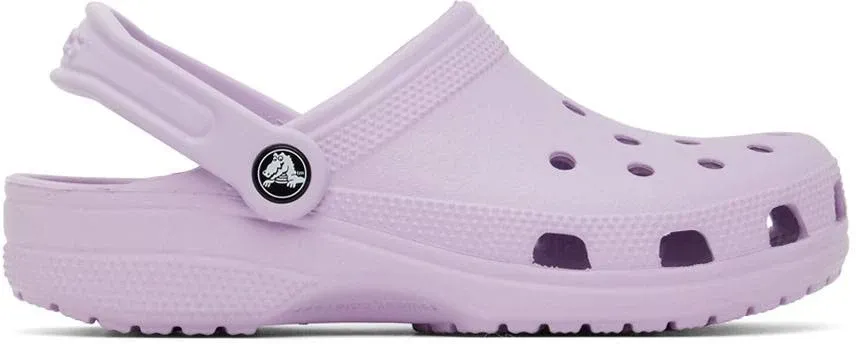 Crocs Purple Classic Clogs - Lavender