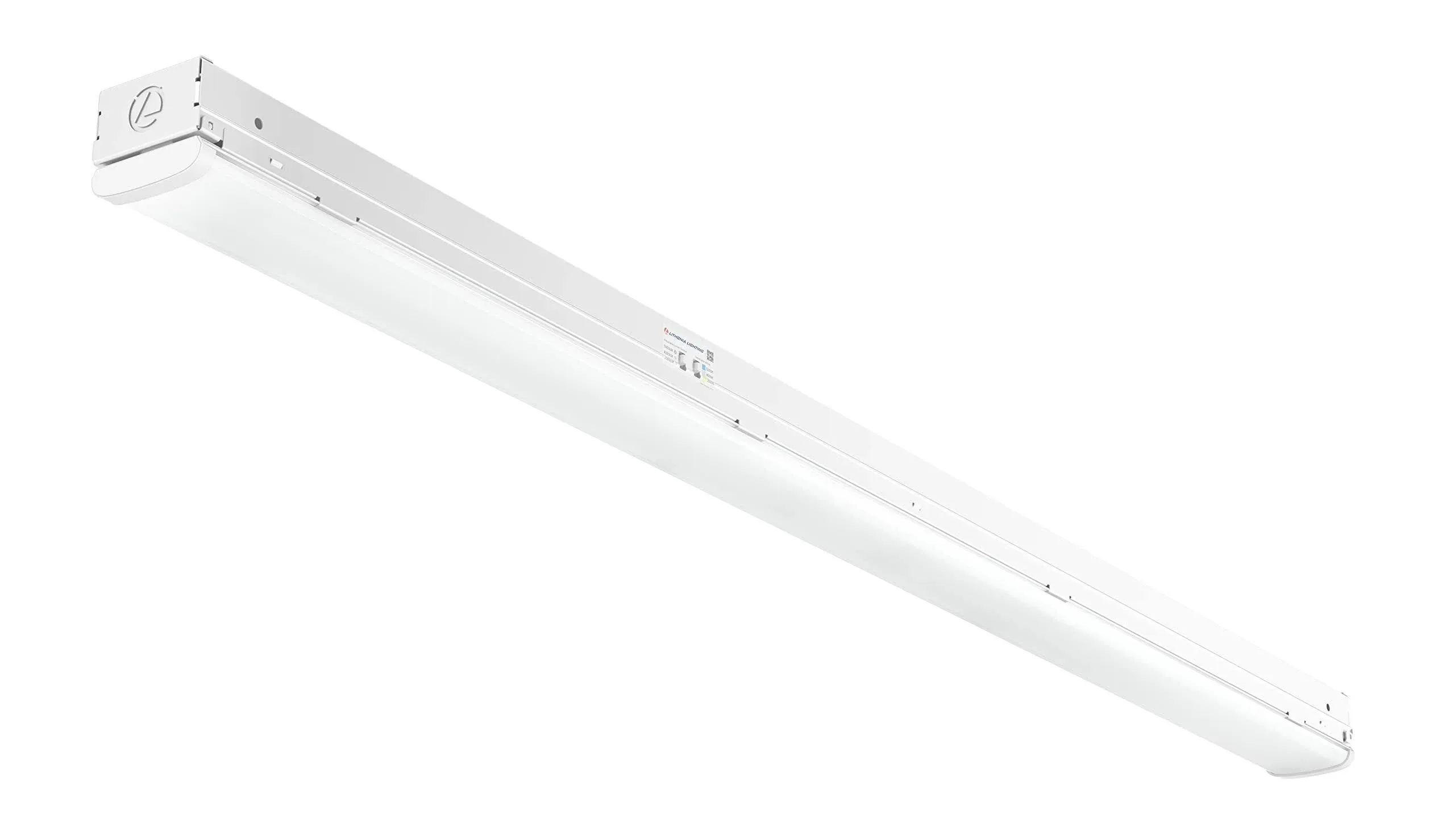 Lithonia Lighting 4-ft 1-Light Adjustable-Lumen Switchable White LED Strip Light | MNSSL48ALO3MVOLTGZV