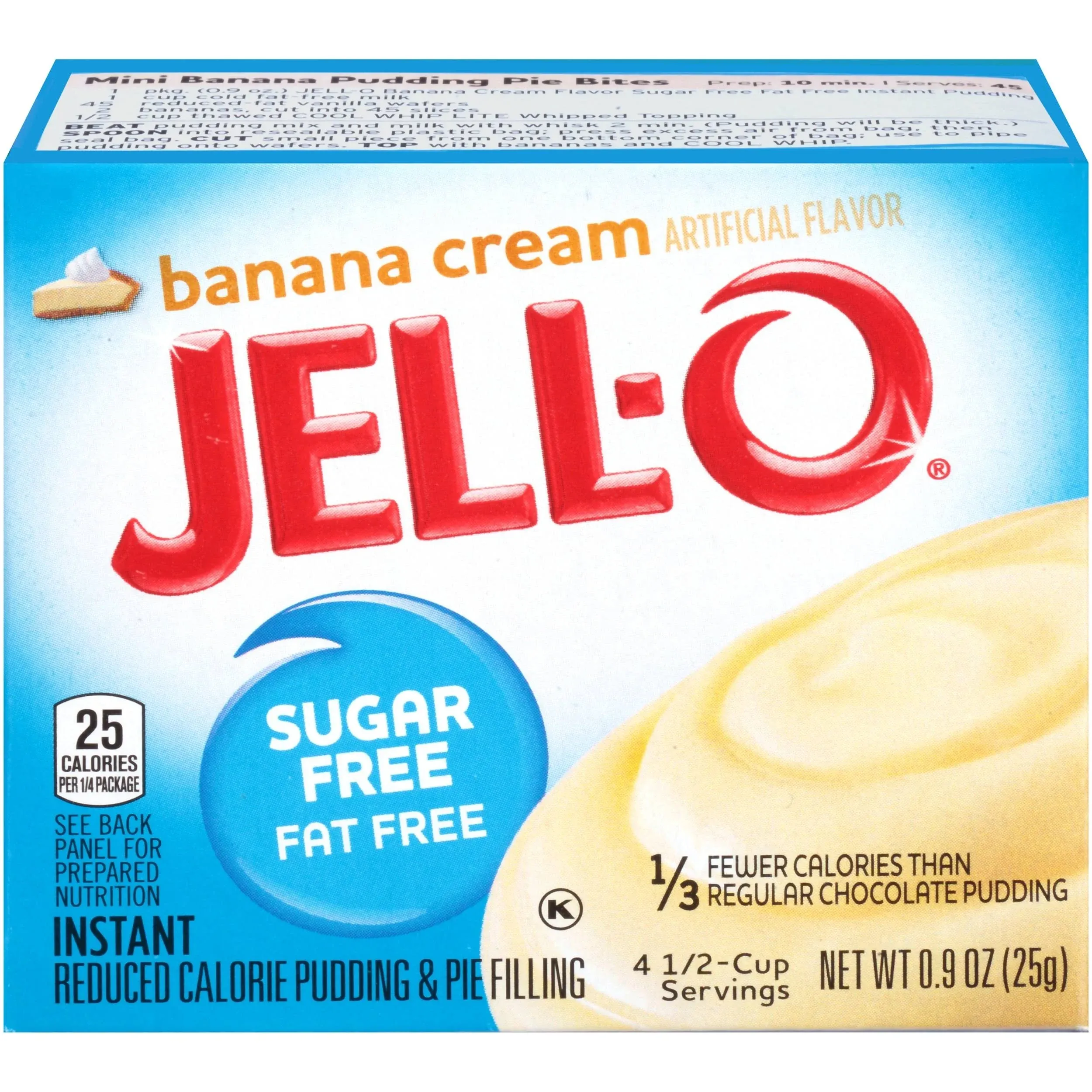 Jell-O Instant Banana Cream Pudding & Pie Filling Mix