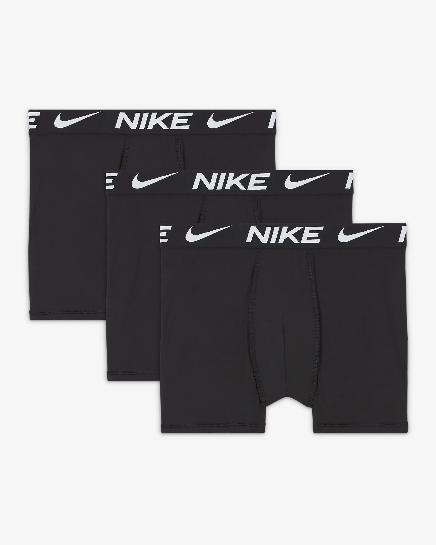 Nike Big Boys 3 pk. Essential Dri-Fit Boxer Briefs - University Red