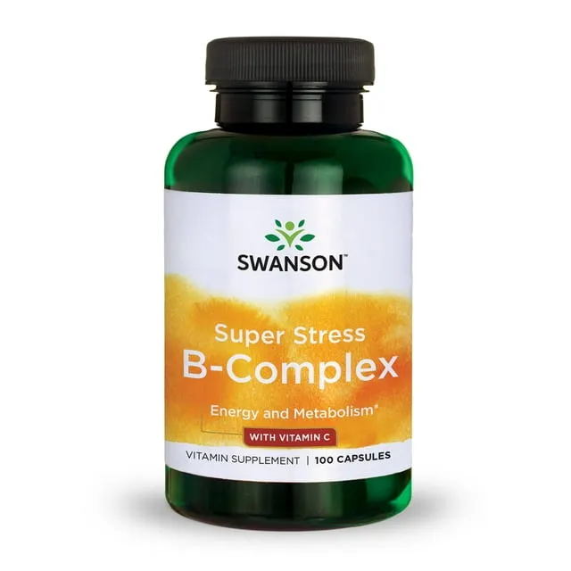 Swanson Super Stress B-Complex with Vitamin C