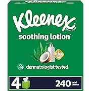 Kleenex Lotion Facial Tissues with Coconut Oil