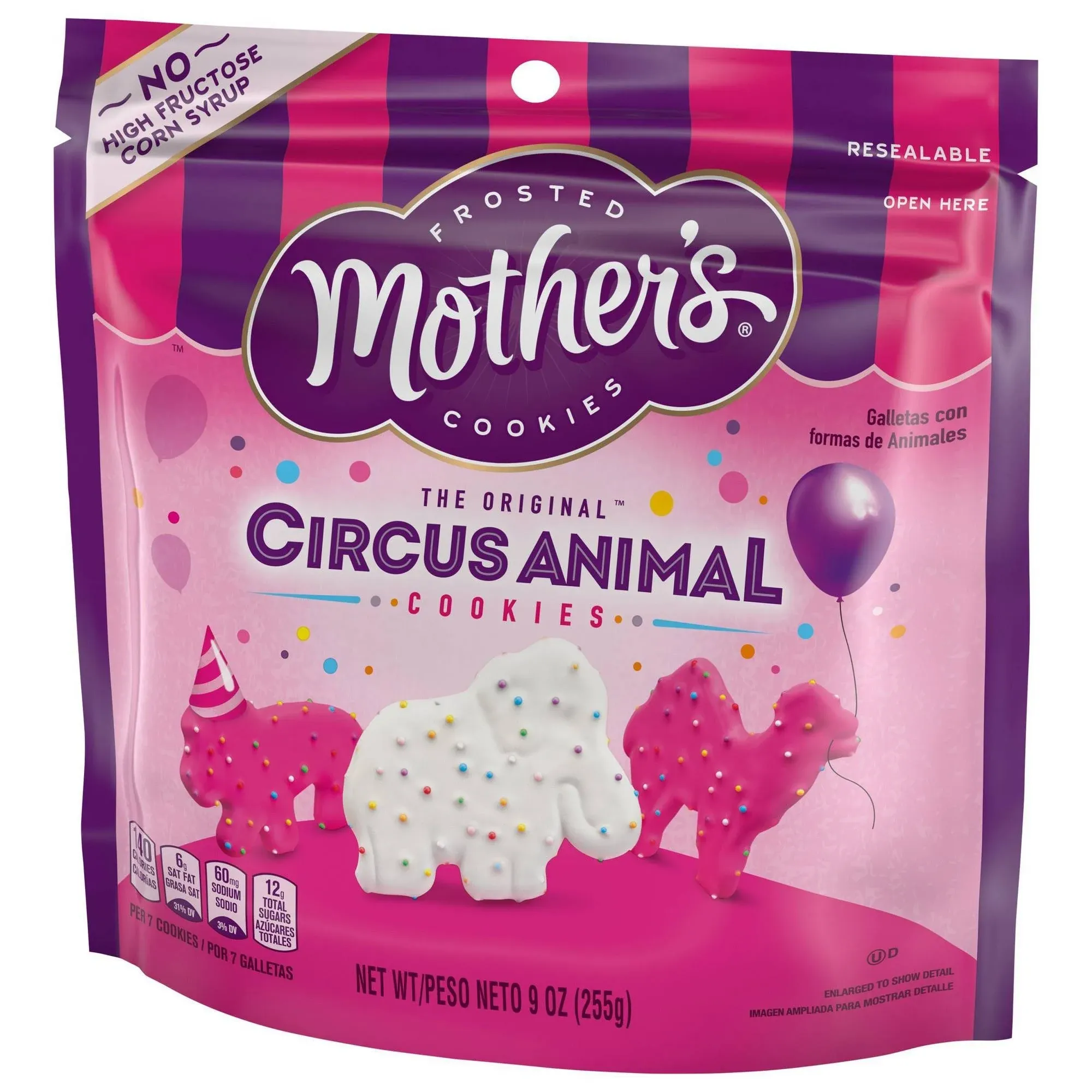 Mother's - Frosted Circus Animal Cookies, 9 oz.