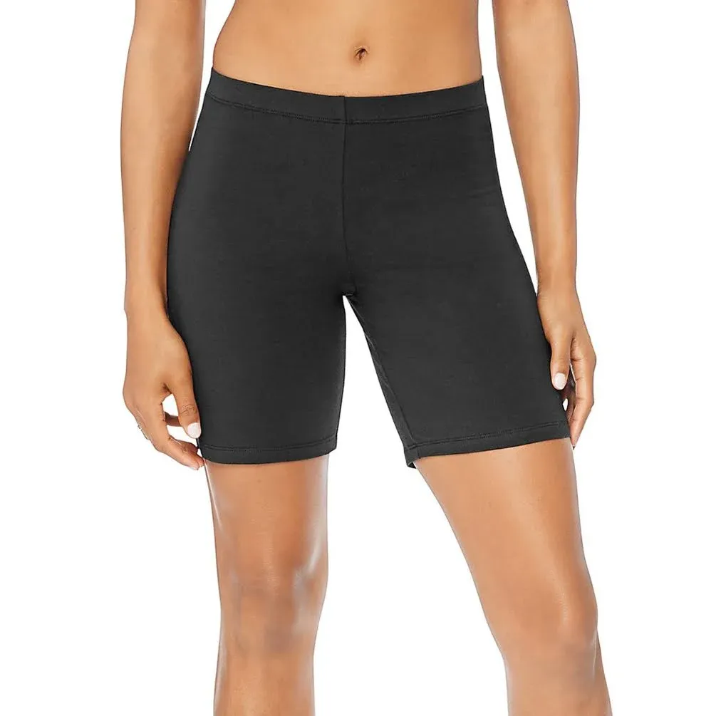 Hanes Women's Stretch Jersey Bike Short