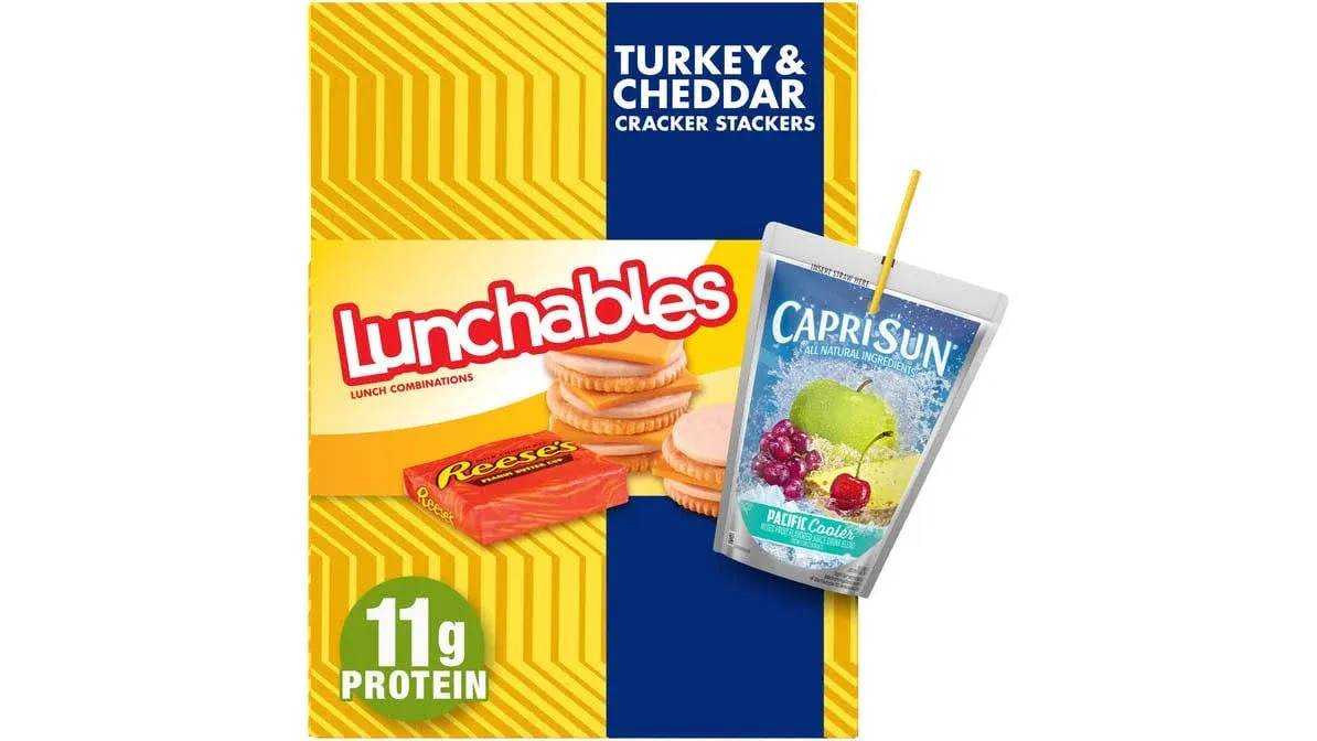 Lunchables Lunch Combinations Cracker Stackers