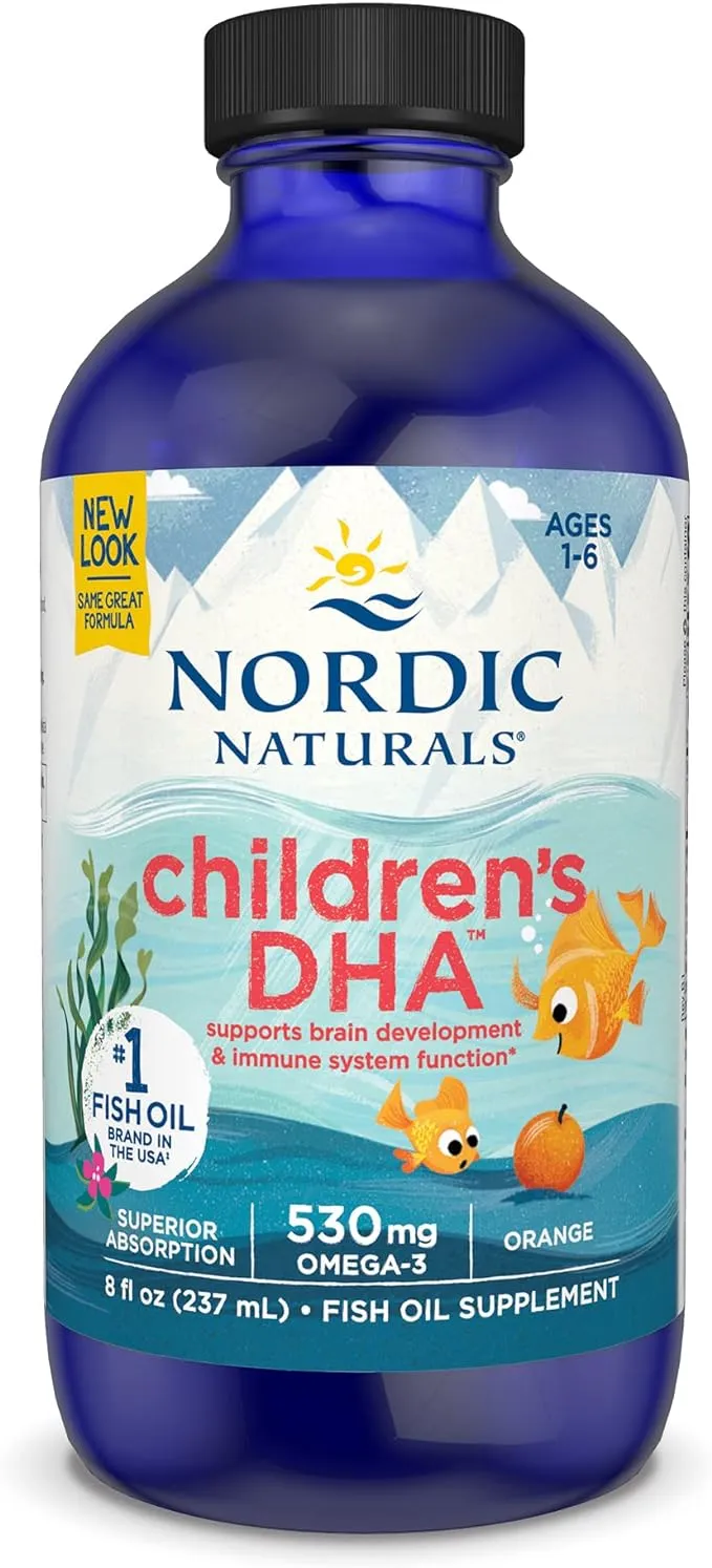 Nordic Naturals Children's DHA Strawberry 4 fl oz