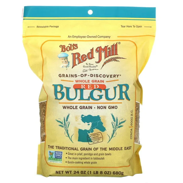 Bob's Red Mill Bulgur, Whole Grain, Red - 24 oz