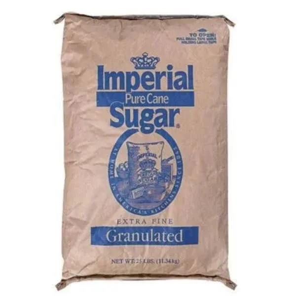 Imperial Extra Fine Granulated Sugar - 25 lbs.