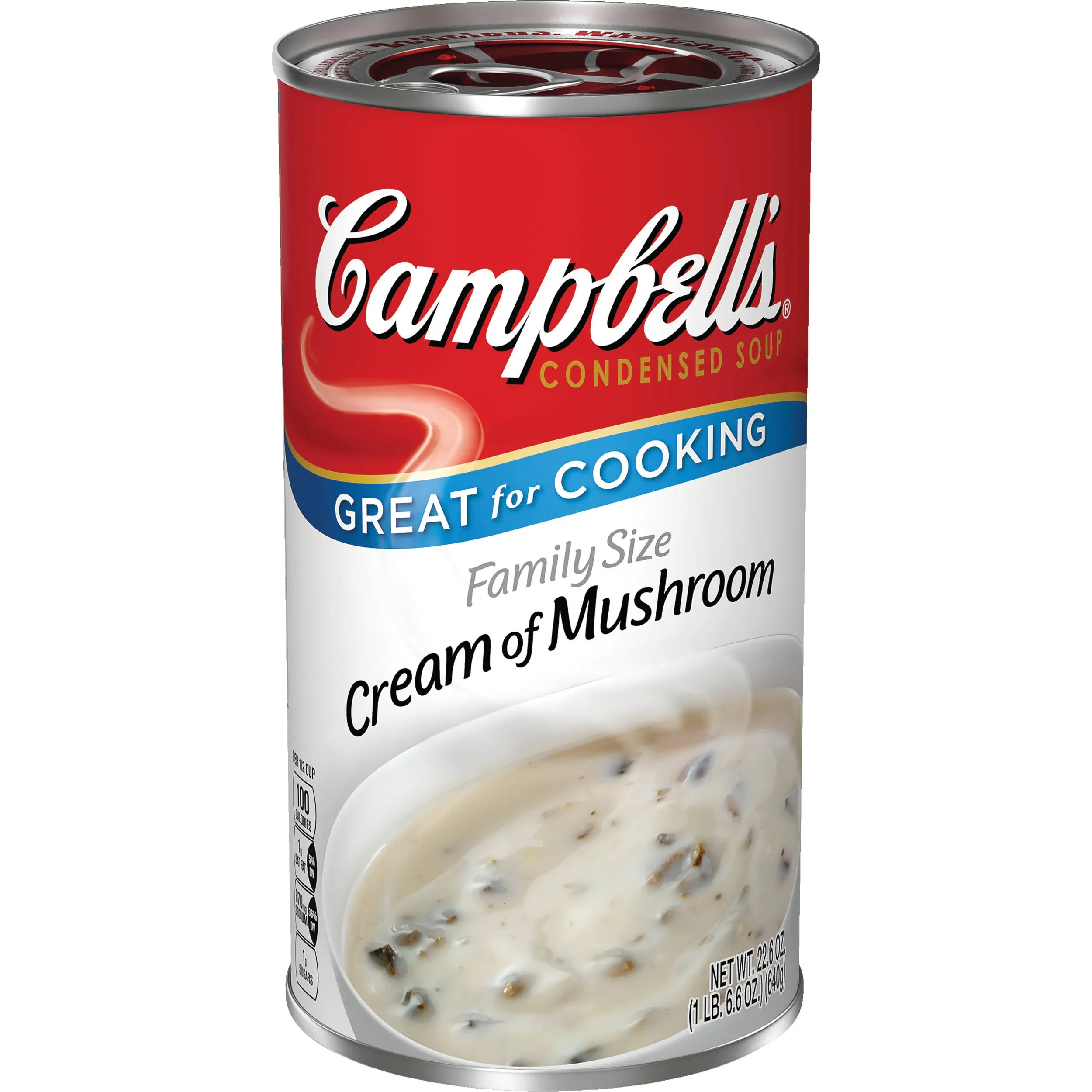 Campbell's Condensed Soup, Cream of Mushroom, Family Size - 22.6 oz