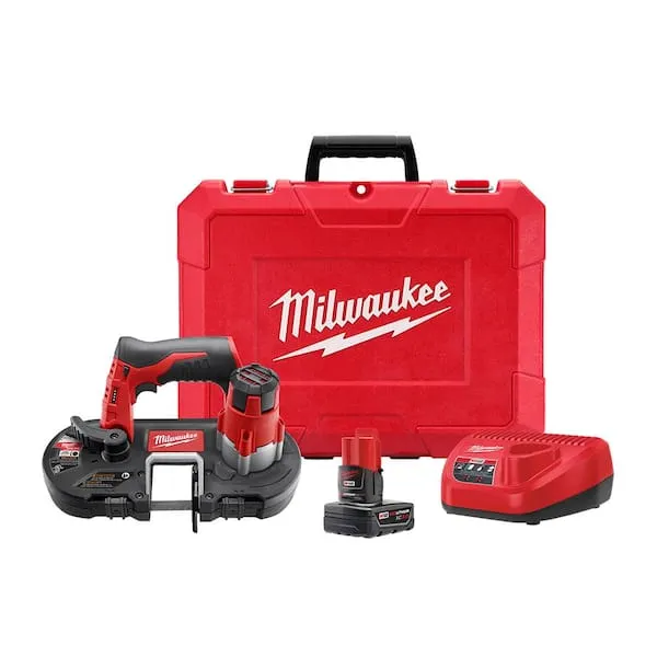 Milwaukee 2429-21XC M12 Cordless Sub-Compact Band Saw Kit