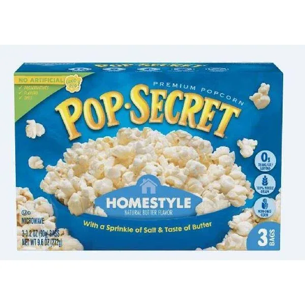 Pop Secret Homestyle Microwave Popcorn