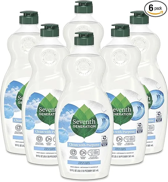 Seventh Generation Dish Liquid Free & Clear