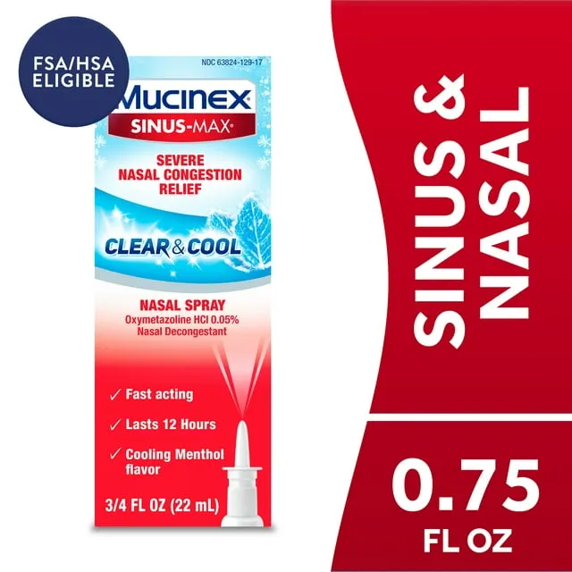 Mucinex Sinus-Max Nasal Spray