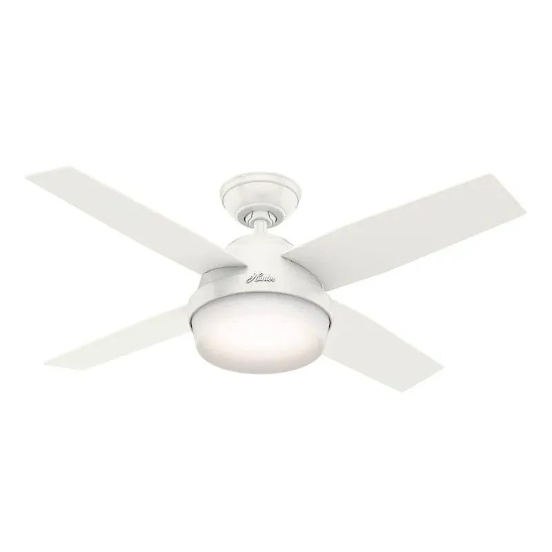 Hunter Dempsey 44" Ceiling Fan - Fresh White