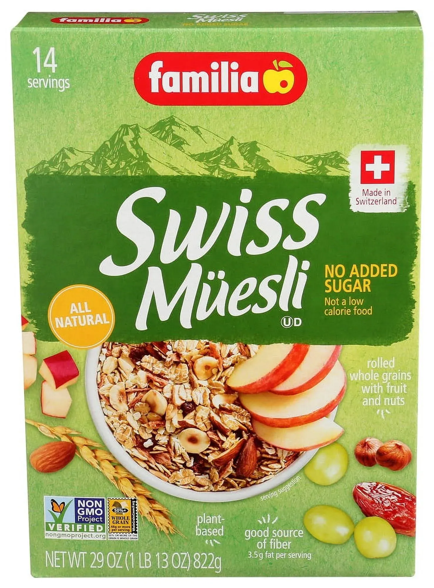 Familia Swiss Muesli No Added Sugar