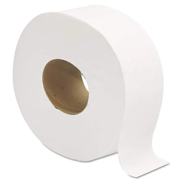 Jumbo JRT Ultra Bath Tissue, DDI-5206, 2-Ply, White, 9 in Diameter (Case of 12 Rolls)