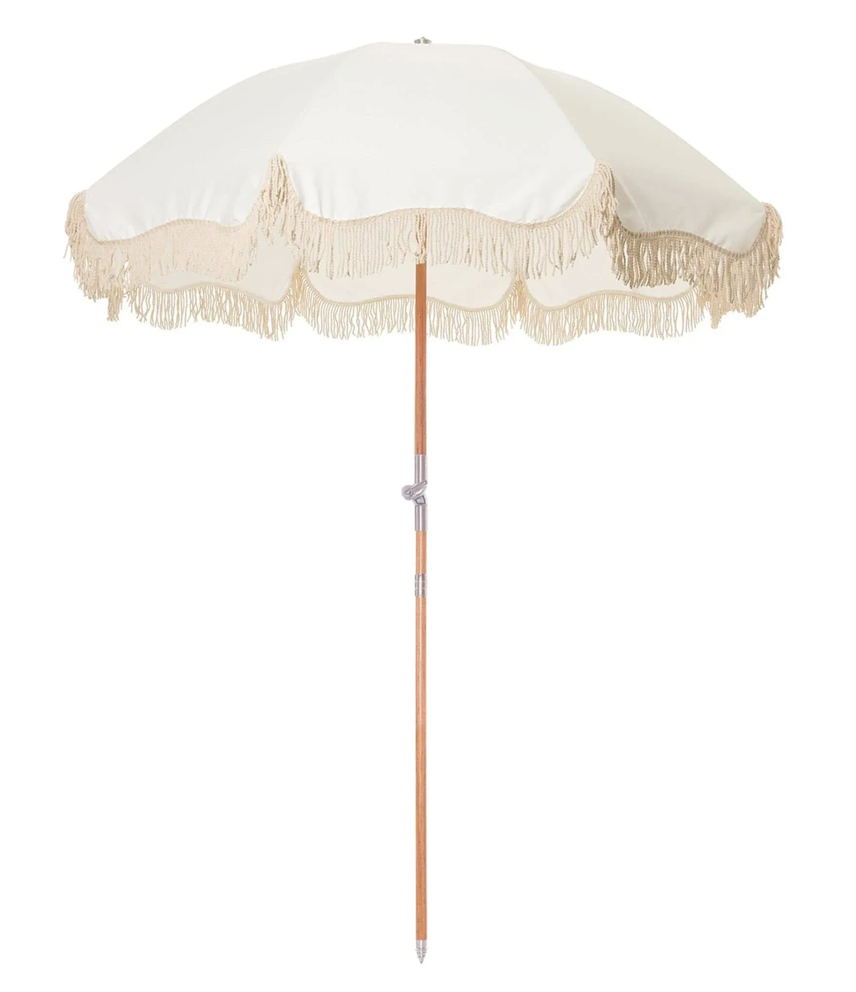 Business & Pleasure Co - Premium Beach Umbrella - Antique White