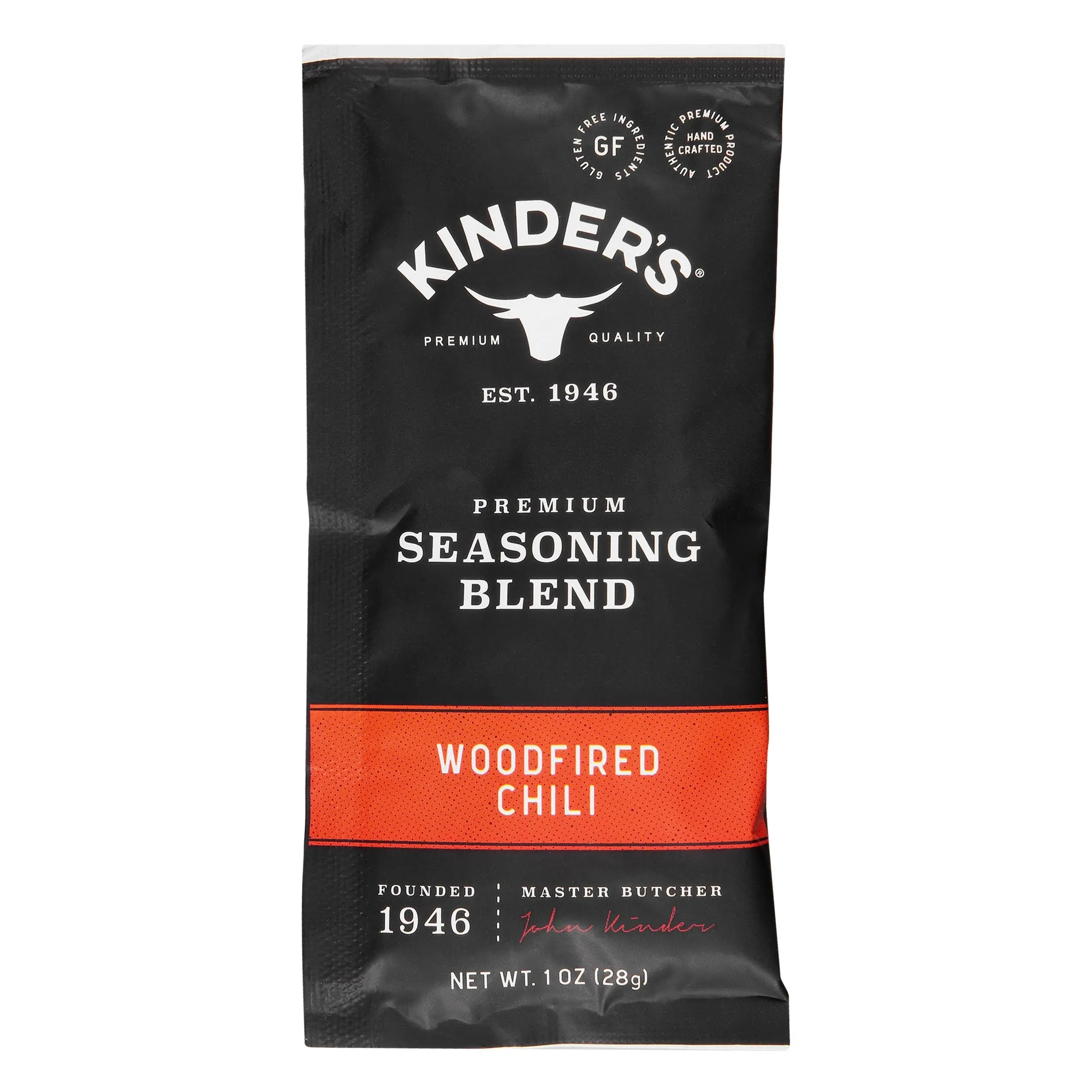 Kinder's Seasoning Blend, Woodfired Chili, Premium - 1 oz