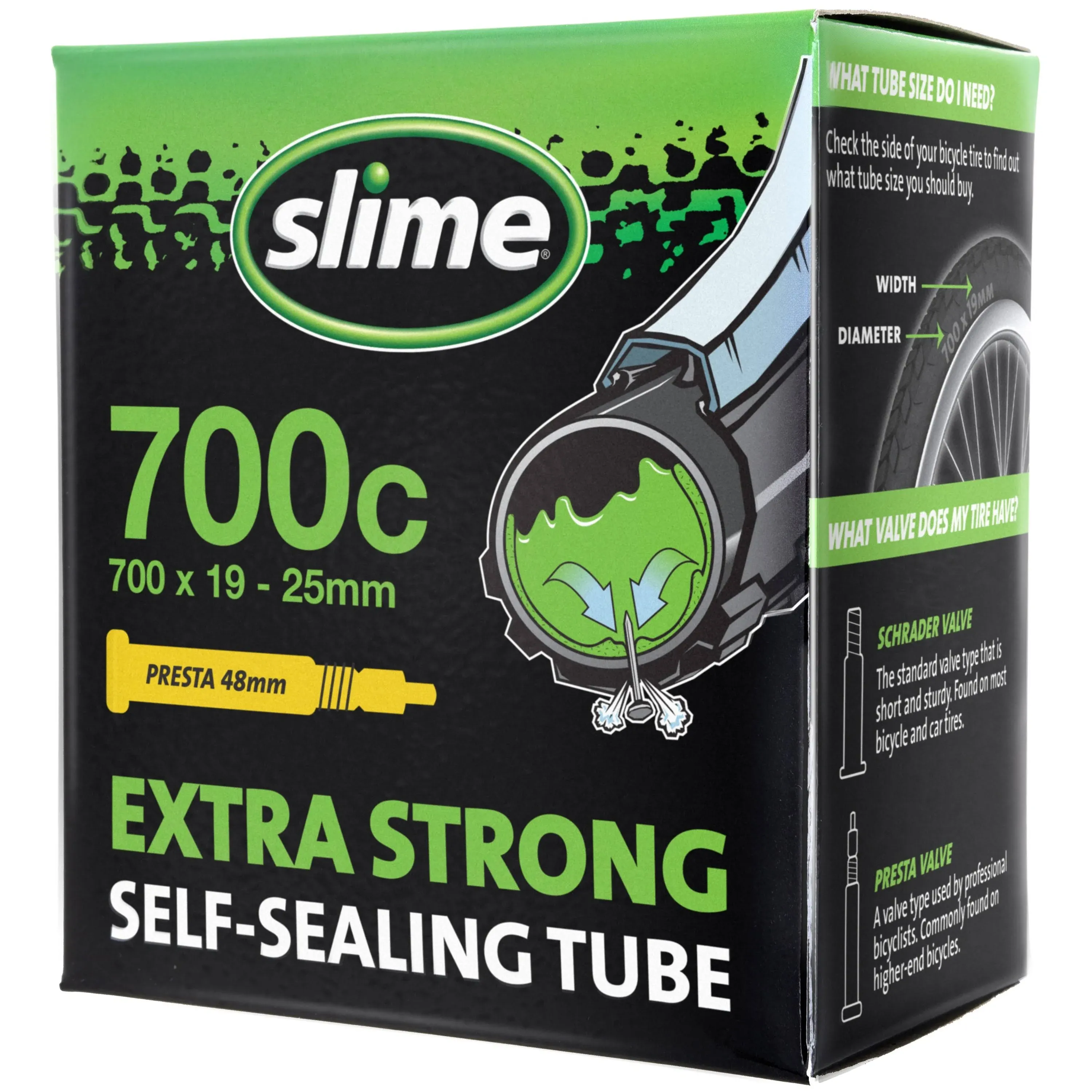 Slime Self-Sealing Presta Valve Inner Tube