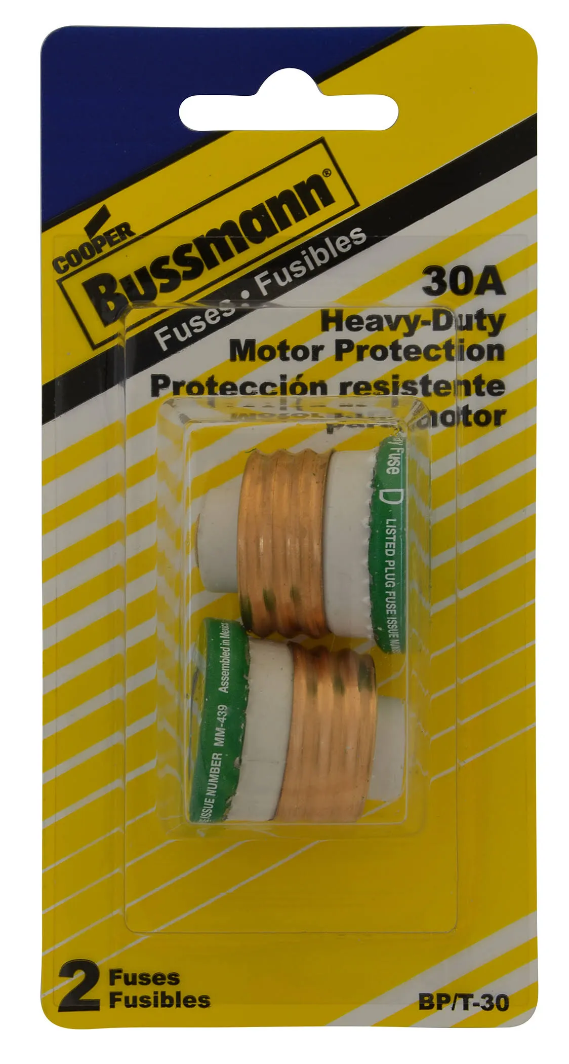 Bussmann 30 amps Time Delay Plug Fuse 2 pk