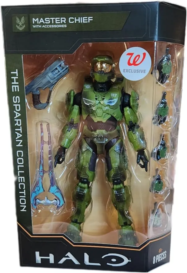 Halo Master Chief Walgreens Exclusive w/ Energy Sword & Disruptor Spartan