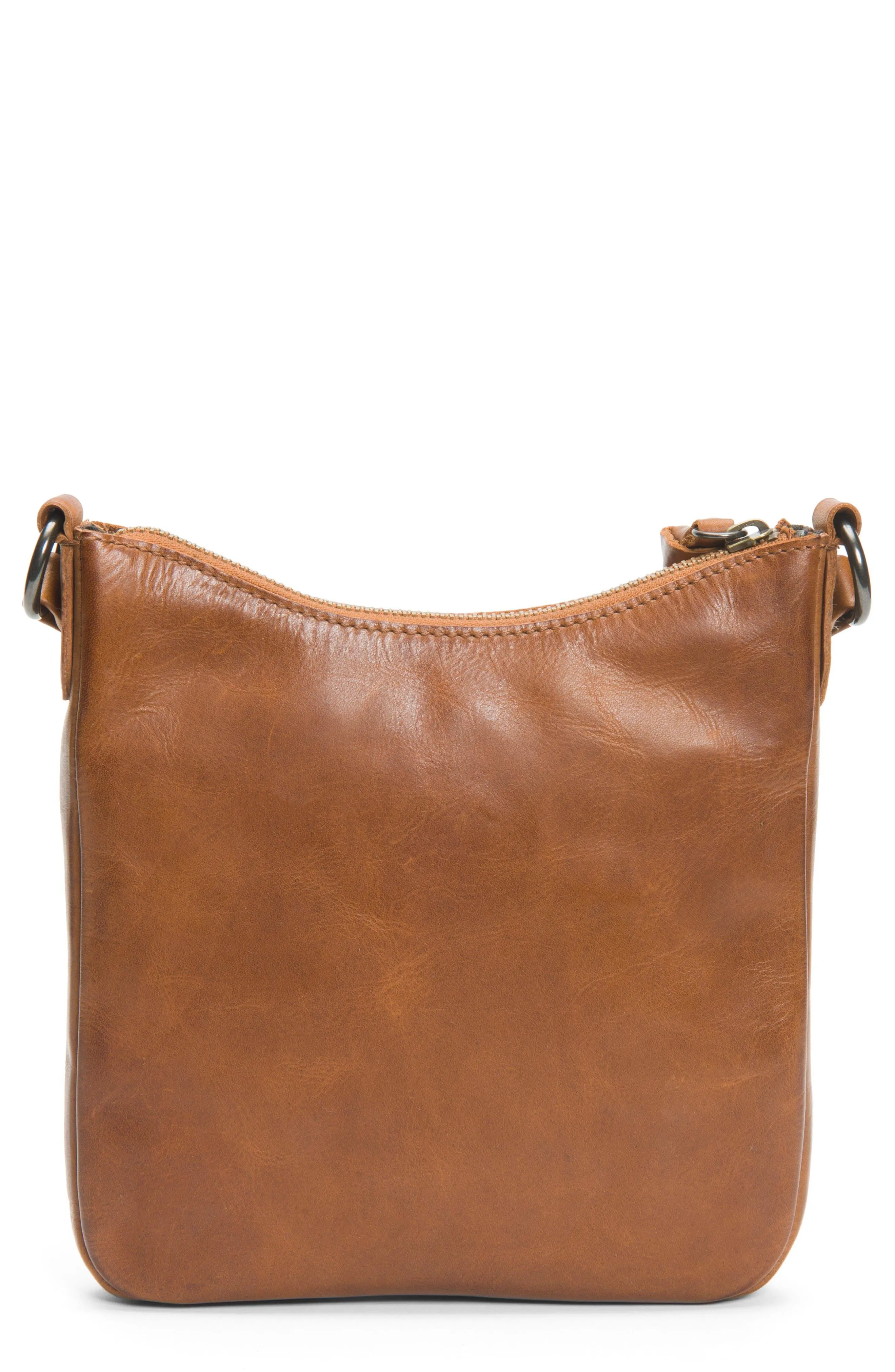 Frye Melissa Swing Italian Leather Crossbody Bag, Womens, Cognac