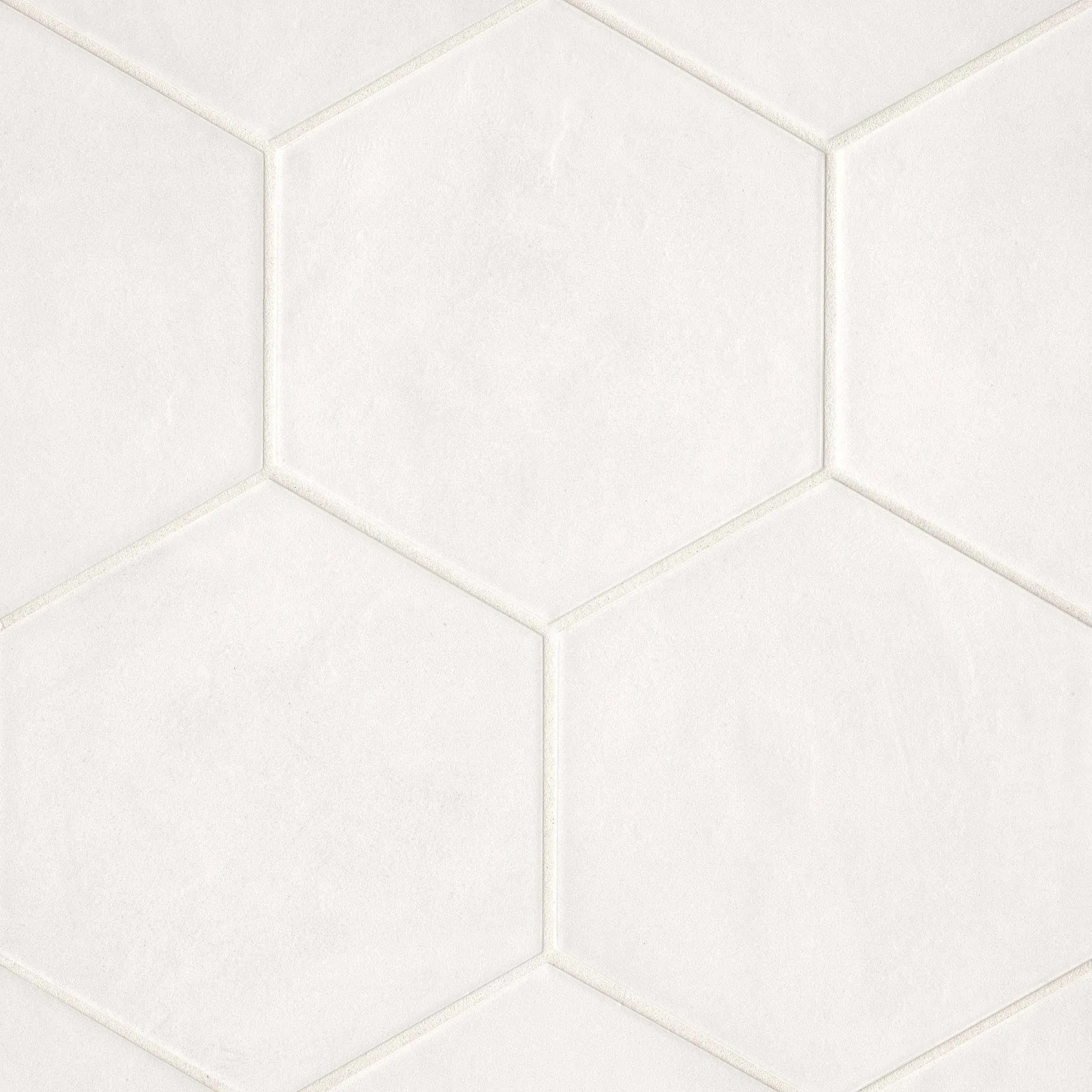 Bedrosians Allora Hexagon Matte Porcelain Tile 8.5" x 10", Solid Grey (29-Pack, 12.67 sf)