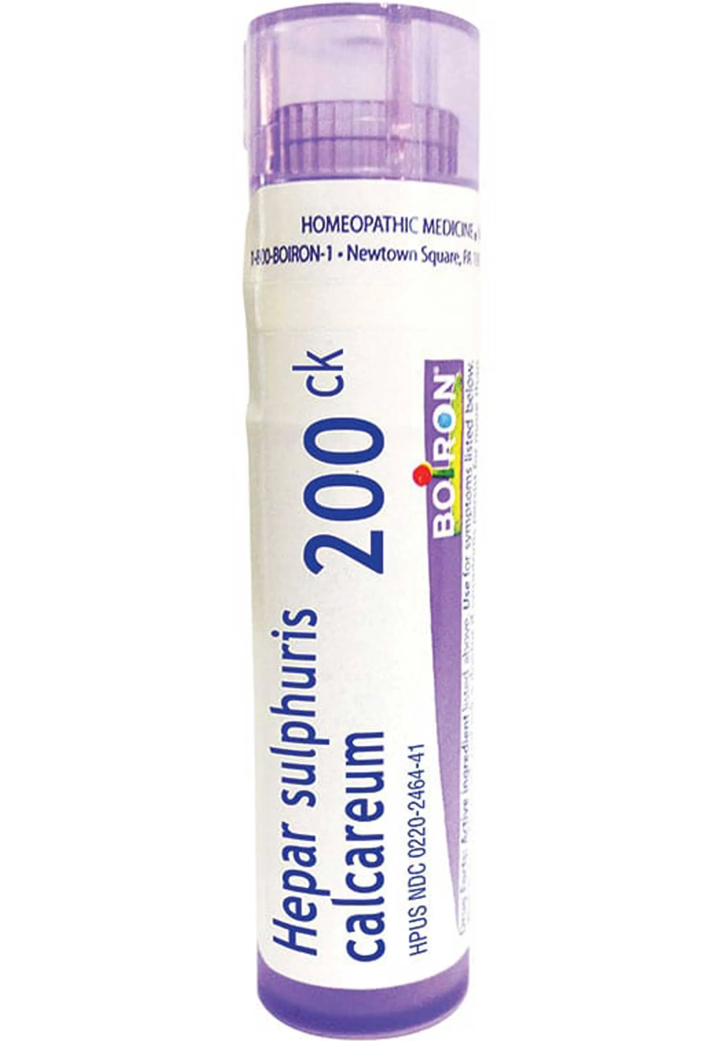 Boiron Hepar Sulphuris Calcareum 15C, Tube of 80 Pellets