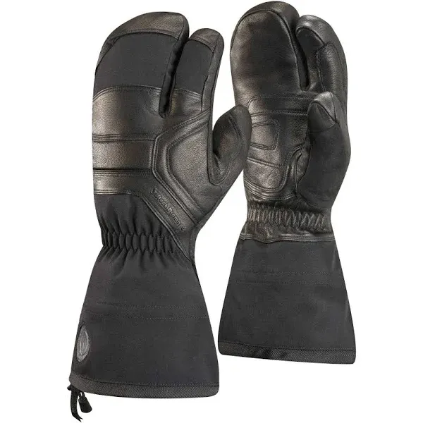 Black Diamond Guide Finger Gloves - Men&#039;s - Medium / Black