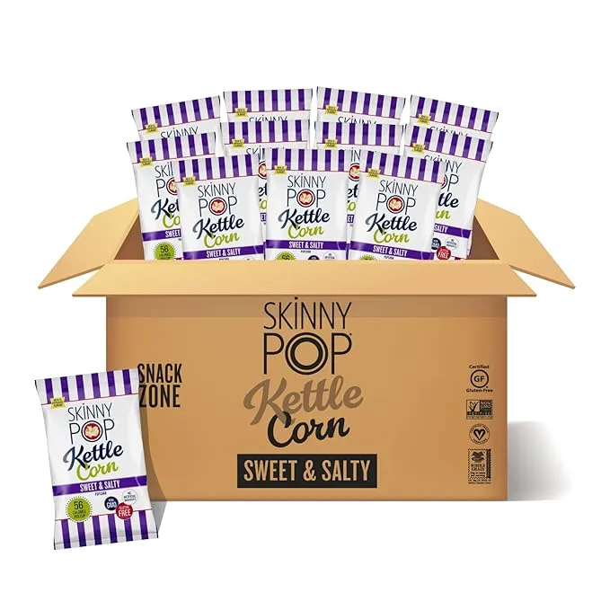 SkinnyPop Popcorn Sweet Salty Kettle Case, 1.9 Ounces, 12 per Case, Price/Case